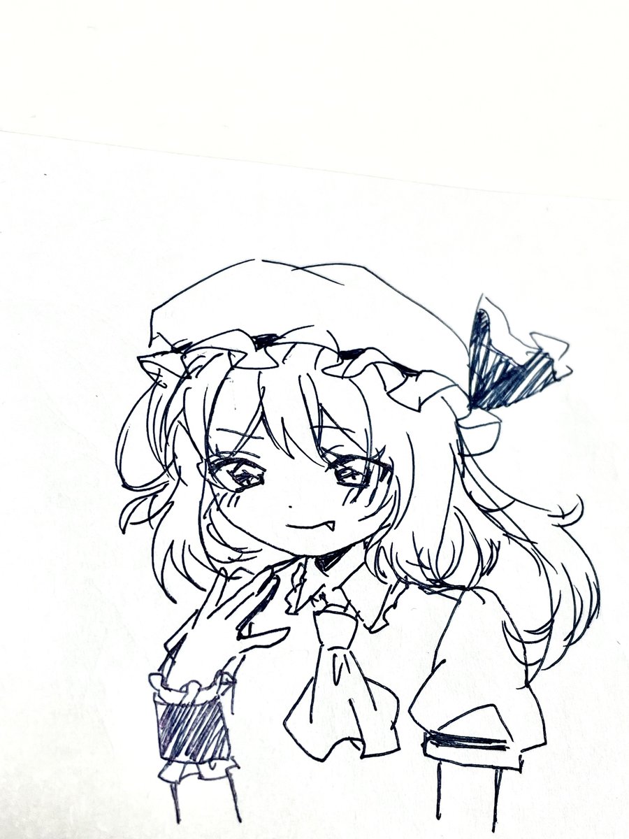 ringo_to_ri's tweet photo. フランちゃん

#東方Projectᅠᅠᅠᅠ #フランドール・スカーレット #落書き #絵描きさんフォロバ100 #art #イラスト https://t.co/QuF6CPZig9
