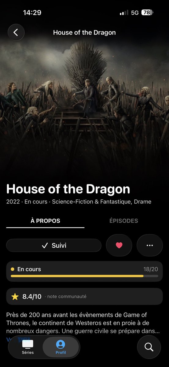 suitetvapp's tweet photo. Premier aperçu de Suite TV, la regen de TV Time, vous en pensez quoi ?

Qu’est ce qu’il manque ? 

Oubliez pas de vous inscrire sur le lien en bio ! https://t.co/HzSGo7nlSa