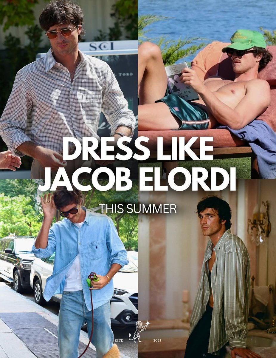 Emen_Aesthetics's tweet photo. Dress Like Jacob Elordi (This Summer)

- Thread - https://t.co/95SD3PP5x1