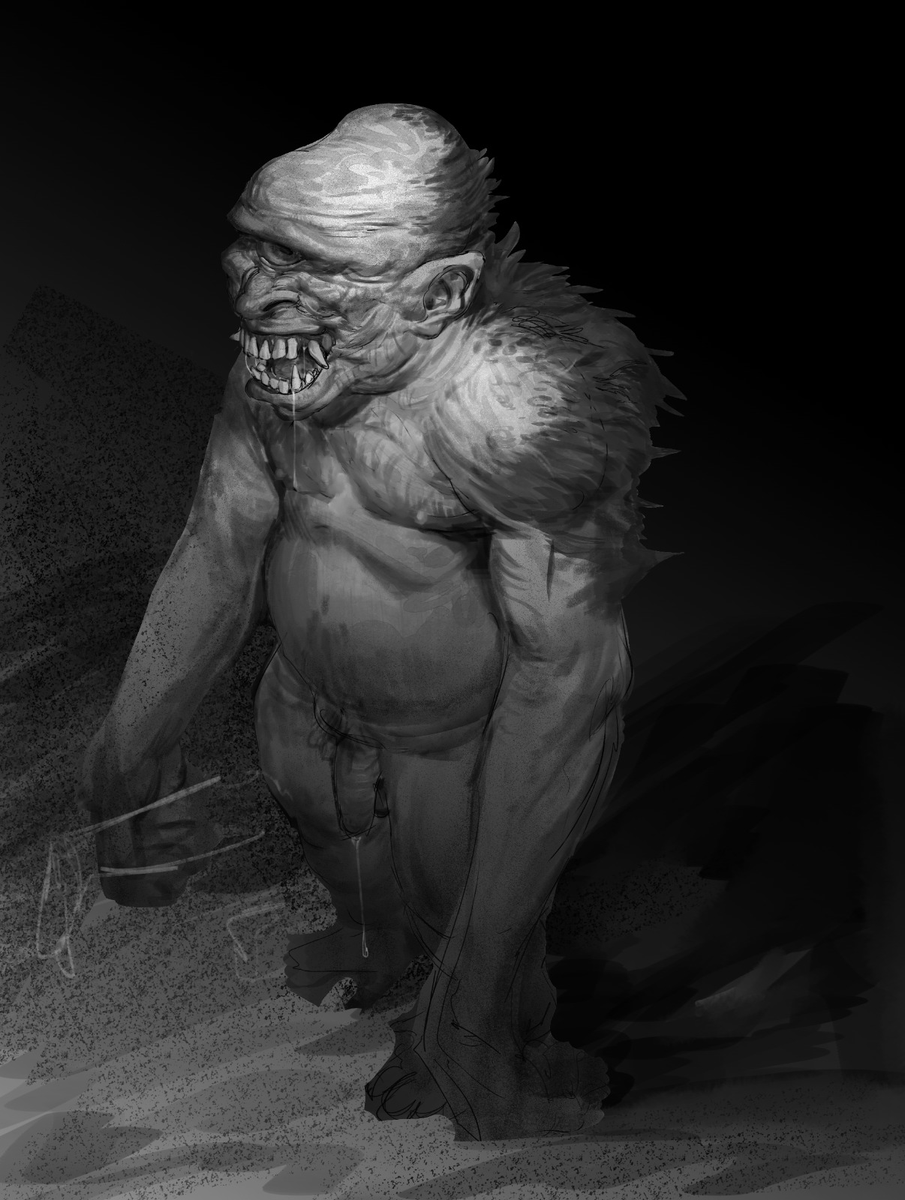 Igorhoshiyomi's tweet photo. I felt like making a monster, so I made Polyphemus the Cyclops. https://t.co/QXvFRiQniA
