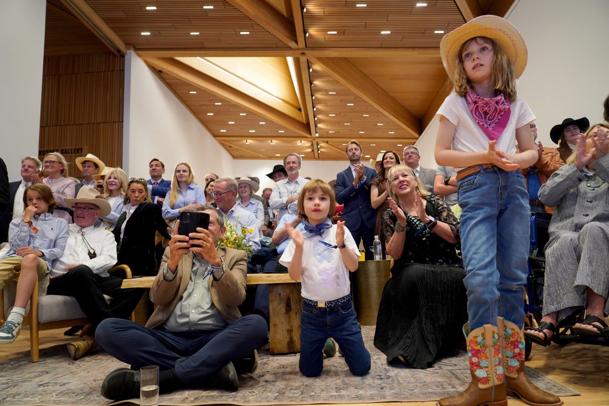 TRPresLibrary's tweet photo. An evening of elegance, western flair, and celebrating the presence, belief, and generosity of the many who helped bring the Theodore Roosevelt Presidential Library to life.
#TR250 #DareGreatly https://t.co/K1xIzHp2Ie