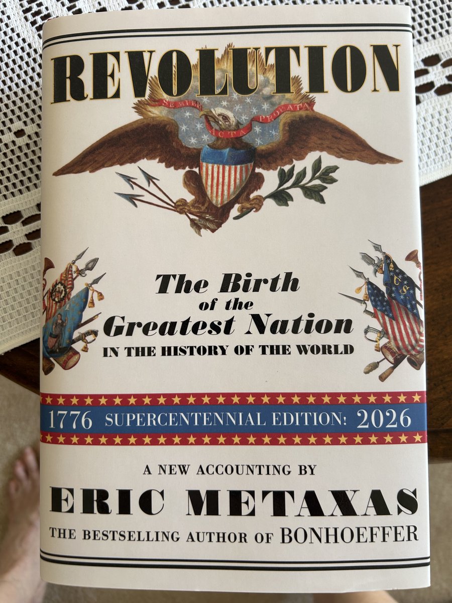 SDG_DOM's tweet photo. @EricMetaxas "This nation did not come into being by accident. Time and again, God's hand was unmistakably at work in our history, guiding events in ways that still inspire awe 250 years later." https://t.co/MMcqBQn8o0