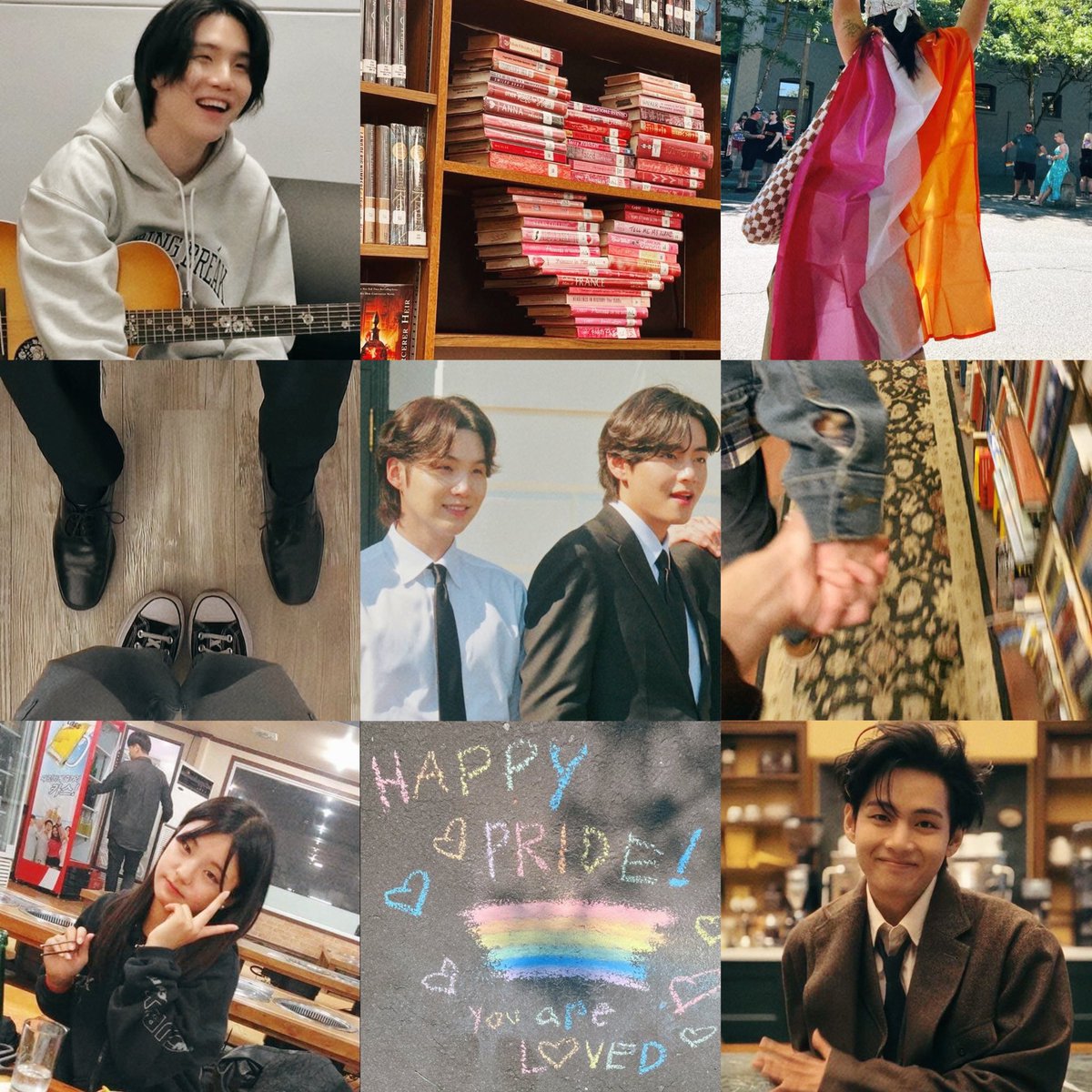 jimimwah's tweet photo. if eternity exists, perhaps it’s now

» taegi ; 14.9k 
» rated t
» self discovery 
» single parent yg, autistic librarian th
» yg has a queer teen daughter, yg is panromantic ace, coming out, found family
» https://t.co/qC1GIZxGF3 https://t.co/Hq9L1DrpYS