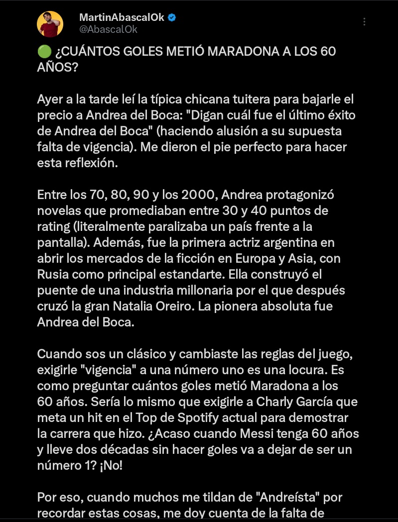 tde_tocaya's tweet photo. LA GRAN MISMÍSIMA ANDREA DEL BOCA 🫶🏽💋

 #GranHermano crack @AbascalOk  #andreadelboca https://t.co/9RhXX3Yju2