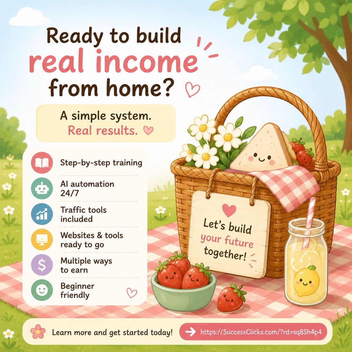 DanoEnterprises's tweet photo. 🌿 Stop chasing side hustles. Start building something that lasts.

✨ Beginner-friendly. Real tools. Real opportunity.

👉 Learn more: https://t.co/rh1xMzmOsU

#WorkFromHome #OnlineBusiness #HomeBusiness #AffiliateMarketing #Entrepreneur #DigitalMarketing #PassiveIncome #Busines https://t.co/eLoAAf49Qh