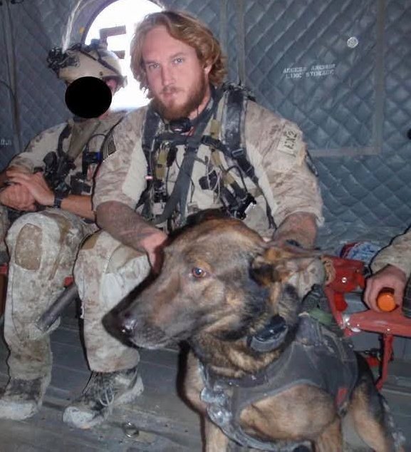 specialopsmag's tweet photo. Will "Cheese" Chesney, former DEVGRU (SEAL Team 6) operator and dog handler, and his partner Cairo, the only canine on the raid that killed Osama bin Laden. 

A small-town East Texas kid who joined the Navy in 2002 with a single goal, to become a SEAL, Chesney served 13 years in the Navy, 11 of them as a SEAL, deploying repeatedly through the war on terror before rising to Tier 1. But his story is really about the dog who changed his life.

Chesney met Cairo in 2008 and the two became inseparable, working hundreds of critical operations together where they depended on each other for survival. As he put it, the bond between a handler and a canine SEAL goes well beyond the usual ties between man and dog, a round-the-clock immersion that forges something profound. 

In one 2009 firefight, Cairo was shot chasing down fleeing insurgents and dragged himself back to Chesney, who kept him alive. Two years later came the call that made Cairo famous. 

On the night of May 2, 2011, Cairo sat between Chesney's legs in a stealth Black Hawk, wearing a Kevlar vest and night vision, as the team flew into Abbottabad for Operation Neptune Spear. He was among the first American assets on the ground, tasked with tracking any squirters and screening for explosives. After the raid, Cairo's was the only name released to the public.

The hardest chapter came later. A 2013 grenade blast left Chesney with a traumatic brain injury and PTSD, and he spiraled through migraines, chronic pain, and depression as modern medicine offered little relief. The one thing that helped was visiting Cairo, by then retired. 

Chesney fought to bring the dog home to live with him, and in Cairo's final years the two saved each other, until inoperable cancer forced Chesney to say goodbye in April 2015. He still keeps the bloodstained harness Cairo wore that night in Abbottabad, and the dog's ashes in a place of honor. 

Chesney told their story in the bestselling book No Ordinary Dog, and now works to help veterans with traumatic brain injury. A man, his dog, and a bond that outlasted the war. 

Respect 🔱