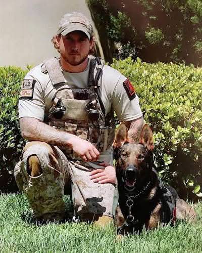 specialopsmag's tweet photo. Will "Cheese" Chesney, former DEVGRU (SEAL Team 6) operator and dog handler, and his partner Cairo, the only canine on the raid that killed Osama bin Laden. 

A small-town East Texas kid who joined the Navy in 2002 with a single goal, to become a SEAL, Chesney served 13 years in the Navy, 11 of them as a SEAL, deploying repeatedly through the war on terror before rising to Tier 1. But his story is really about the dog who changed his life.

Chesney met Cairo in 2008 and the two became inseparable, working hundreds of critical operations together where they depended on each other for survival. As he put it, the bond between a handler and a canine SEAL goes well beyond the usual ties between man and dog, a round-the-clock immersion that forges something profound. 

In one 2009 firefight, Cairo was shot chasing down fleeing insurgents and dragged himself back to Chesney, who kept him alive. Two years later came the call that made Cairo famous. 

On the night of May 2, 2011, Cairo sat between Chesney's legs in a stealth Black Hawk, wearing a Kevlar vest and night vision, as the team flew into Abbottabad for Operation Neptune Spear. He was among the first American assets on the ground, tasked with tracking any squirters and screening for explosives. After the raid, Cairo's was the only name released to the public.

The hardest chapter came later. A 2013 grenade blast left Chesney with a traumatic brain injury and PTSD, and he spiraled through migraines, chronic pain, and depression as modern medicine offered little relief. The one thing that helped was visiting Cairo, by then retired. 

Chesney fought to bring the dog home to live with him, and in Cairo's final years the two saved each other, until inoperable cancer forced Chesney to say goodbye in April 2015. He still keeps the bloodstained harness Cairo wore that night in Abbottabad, and the dog's ashes in a place of honor. 

Chesney told their story in the bestselling book No Ordinary Dog, and now works to help veterans with traumatic brain injury. A man, his dog, and a bond that outlasted the war. 

Respect 🔱