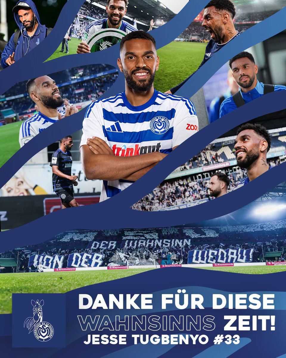 MSVDuisburgENG's tweet photo. Jesse Tugbenyo has completed his move to TSV Havelse 🤝
Thanks for everything and all the best, Jesse! 🦓
#MSV | #Duisburg https://t.co/1bd3ANar4m
