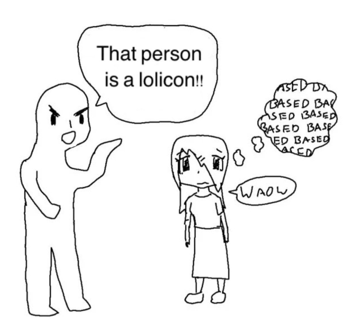Chicky_ju17's tweet photo. Me when I see some retro gamer or former retro videogame developer older than 60 liking my own posts mentioning the loli and little girl words: #lolitwt #lolicontwt #lolification #retrogaming #meme https://t.co/0D8Wv9OyzD