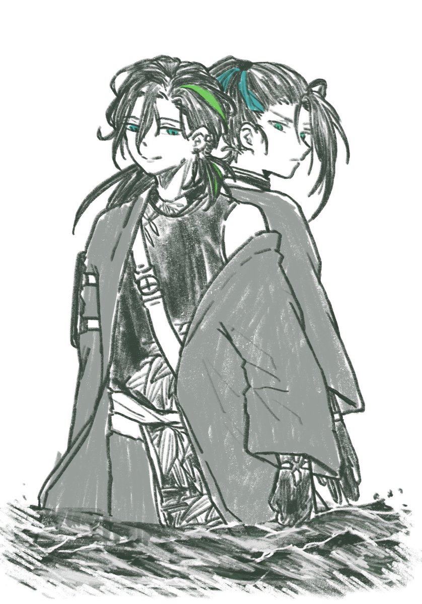 jujuju0809's tweet photo. 鏡合わせ https://t.co/EVwOwqoI7F