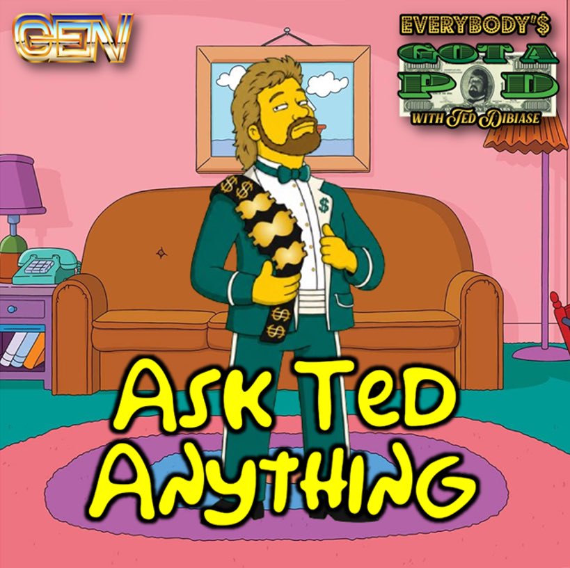 MDMTedDiBiase's tweet photo. The new episode of #EGAP is available now!

Thanks to all the fans that submitted a question for Ask Ted Anything!

Download on your podcast app and watch at https://t.co/Kotk5YcSZQ https://t.co/i4nHOOYo3k