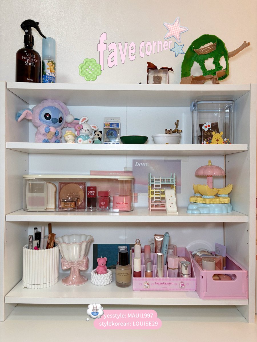 roomfave97's tweet photo. Fave Kbeauty Spot in my room💓🌸🩷🧸
Use my coupons and save on your K-beauty haul ♡
YesStyle: MAUI1997
StyleKorean: LOUISE29
<3 ☆ ミ ☆ *:・゚✧ ♡
@yesstyleinfluencers @yesstyle @stylekorean_global
#KBeauty #PinkCollection #KoreanSkincare #stylekorean #yesstyle https://t.co/VqViMCsmDr