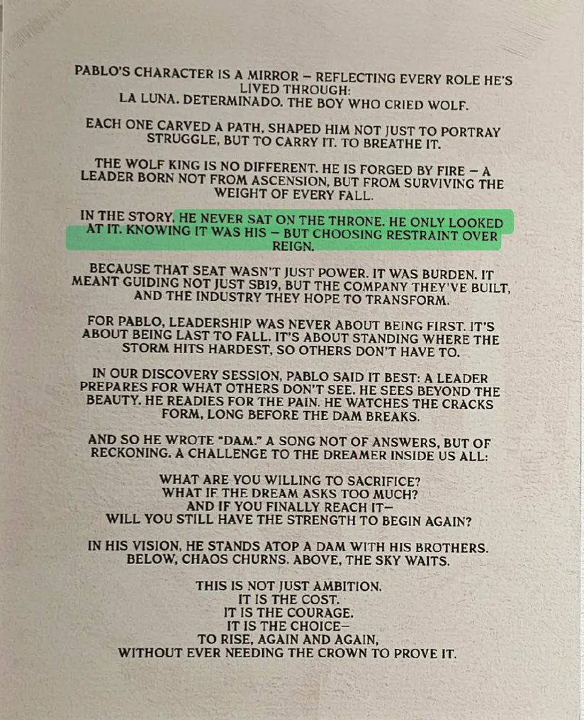 SJTiks25's tweet photo. "People keep telling me I deserve the things I’m achieving. Pero ang hirap paniwalaan kapag ikaw mismo, ang dami mong doubts sa sarili mo."

 I suddenly remember this wall display from SAW experience...

Now you are taking the middle, are you also now the great, the best (no longer?) pessimist?

PABLO IN THE MIDDLE
@imszmc #PABLO
#ShowcaseSaUnoSiyete