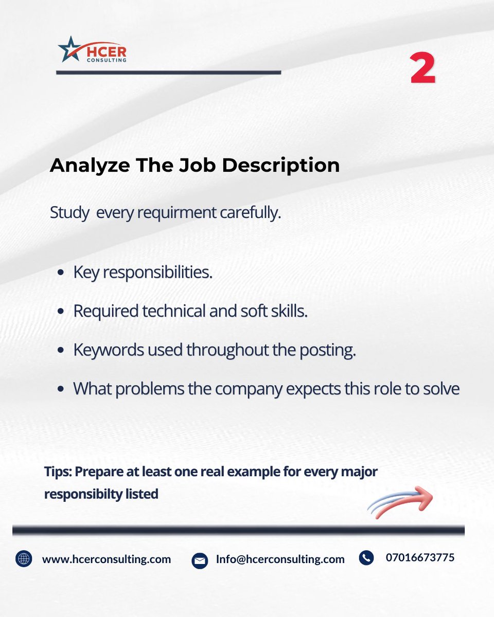 HcerConsult's tweet photo. Preparation opens doors that talent alone sometimes cannot. Which of these seven do you usually spend the most time on?”
#InterviewTips #CareerGrowth #JobInterview #CareerAdvice #InterviewPreparation #ProfessionalDevelopment #JobSearch #CareerSuccess #Hiring #fyp #viral https://t.co/EIA1BfH2iu