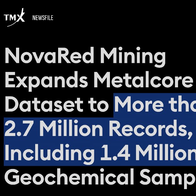 ozacchi6's tweet photo. WHY DO I HOLD NovaRed Mining Inc?

Because NovaRed sits exactly where I want exposure: copper, AI exploration, Canada and future supply

The world needs more copper

Old mines are aging
Grades are falling
New mines take years
That creates a long-term setup for companies advancing new copper targets today
$NRED gives me Wilmac, a copper-gold project in British Columbia, and MetalCore, the company’s proprietary AI mineral exploration platform

The latest MetalCore update is the part that keeps me interested

NovaRed used MetalCore to review public Wilmac data from 1968 through 2025 and build a prioritized target set from 10 mineral occurrences, 19 historical reports, 38 geochemical samples, past production and magnetic data
Then the AI flagged a platinum-group element signal across the project
North Lamont still brings 1,125 ppm copper-in-soil
Whipsaw Creek brings historic gold + platinum placer history
Trojan-Condor brings magnetic highs up to +456 nT
This is why I hold
Copper-gold was the base
MetalCore added the intelligence layer
PGE signal added the upgrade

NFA
