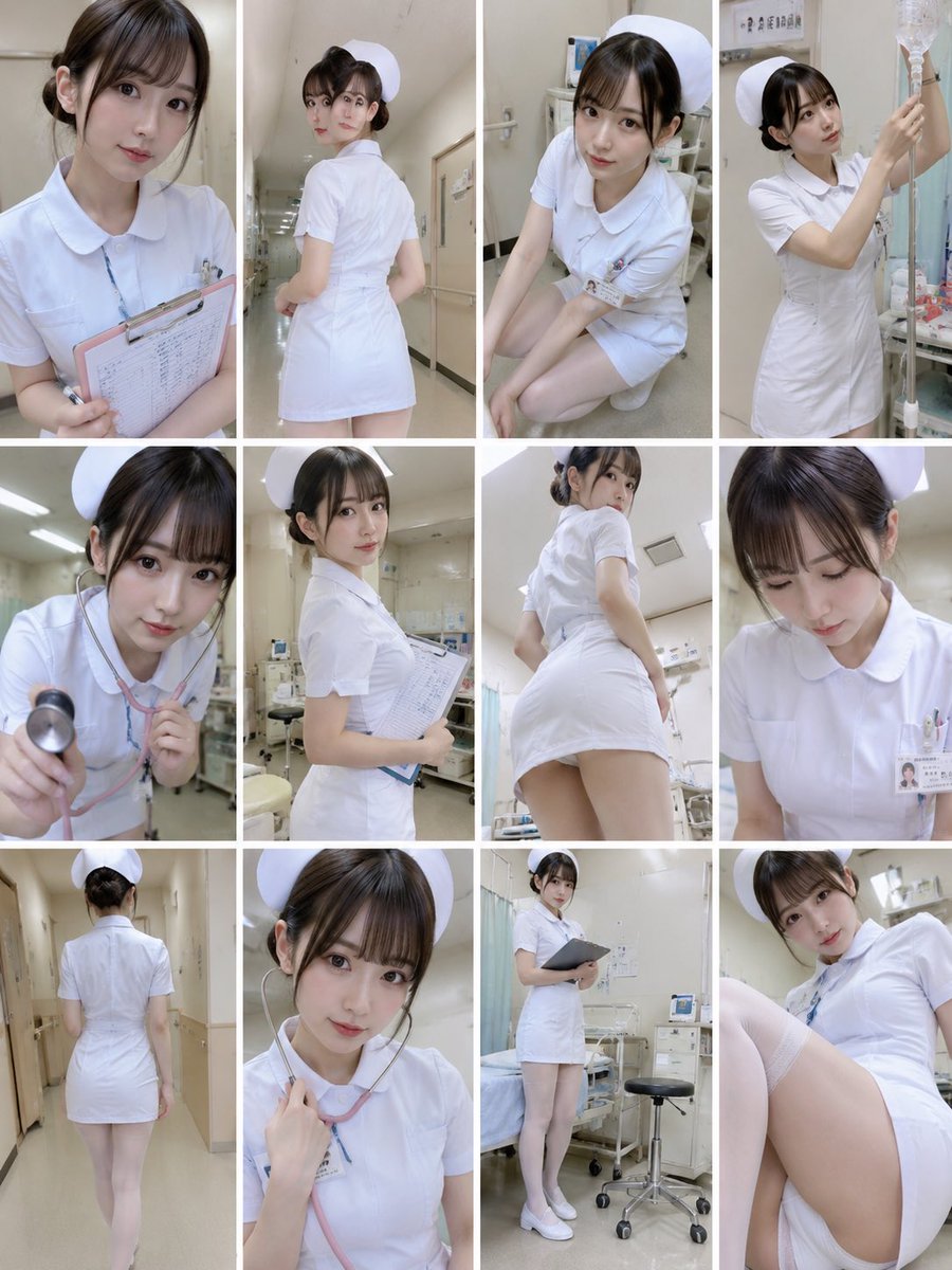 Realistic Rookie Nurse Collage