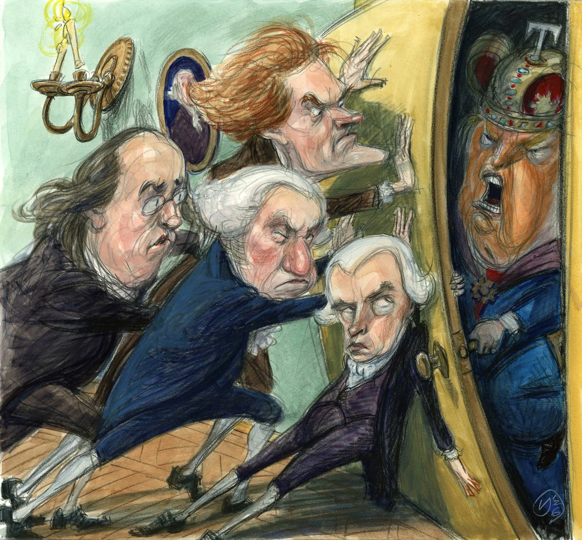 RollingStone's tweet photo. The Founders Warned Us About A Man Like Trump

As America turns 250, the warnings of Washington, Hamilton, and Madison read more like headlines. 

Commentary: https://t.co/cB7rxMkM4I https://t.co/33noaW1Wk4