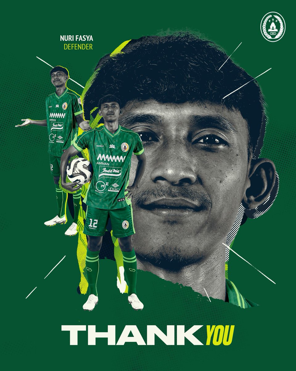 PSSleman's tweet photo. Maturnuwun, Nuri Fasya!

Terima kasih atas segala kontribusi dan kebersamaanya bersama Super Elja di musim 2025/26.

Sehat selalu dan sukses di karir selanjutnya.

#PSS #COSE https://t.co/FsNYSvQmAR