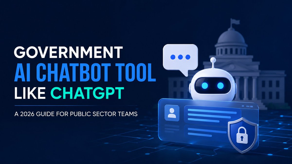 techlspro's tweet photo. Looking for a secure government AI chatbot tool like ChatGPT?

Explore key features, compliance considerations, vendor evaluation tips, and real-world public-sector use cases.
🔗 https://t.co/E71R8NYv1t

#GovernmentAI #ChatGPT #GovTech https://t.co/L7kLU7rFsZ