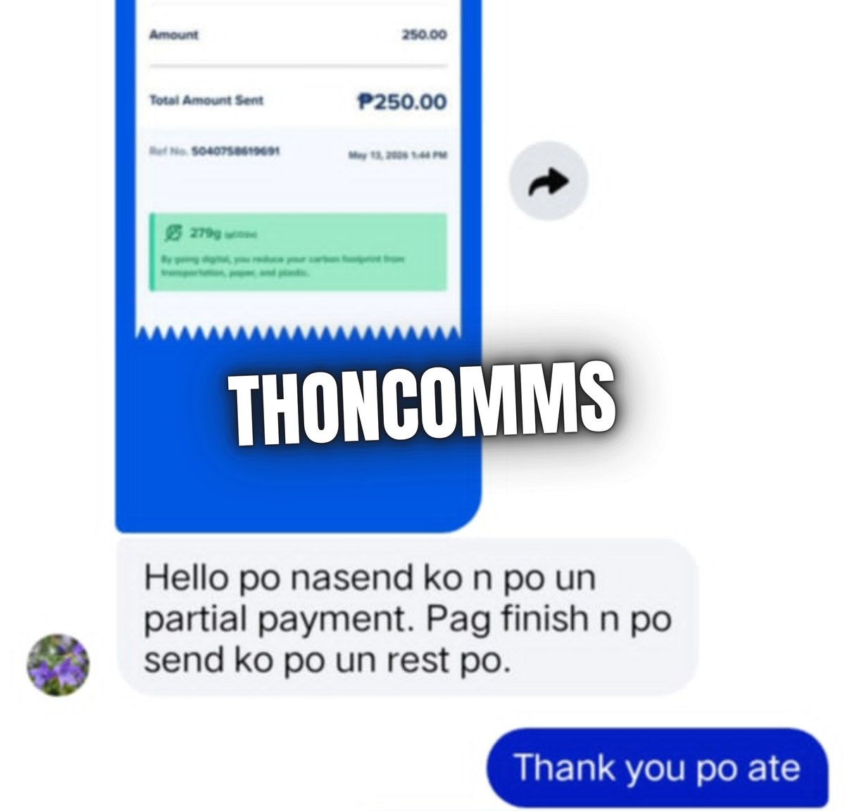 thoncomms tweet picture