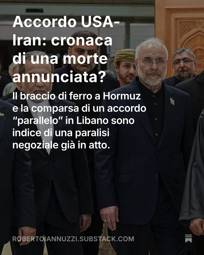 riannuzziGPC's tweet photo. Accordo USA-Iran: cronaca di una morte annunciata?

Il mio nuovo articolo su #IntelligenceForThePeople
🧵
1/26

(Link all’articolo in fondo al thread) https://t.co/a9cyrkrY0x