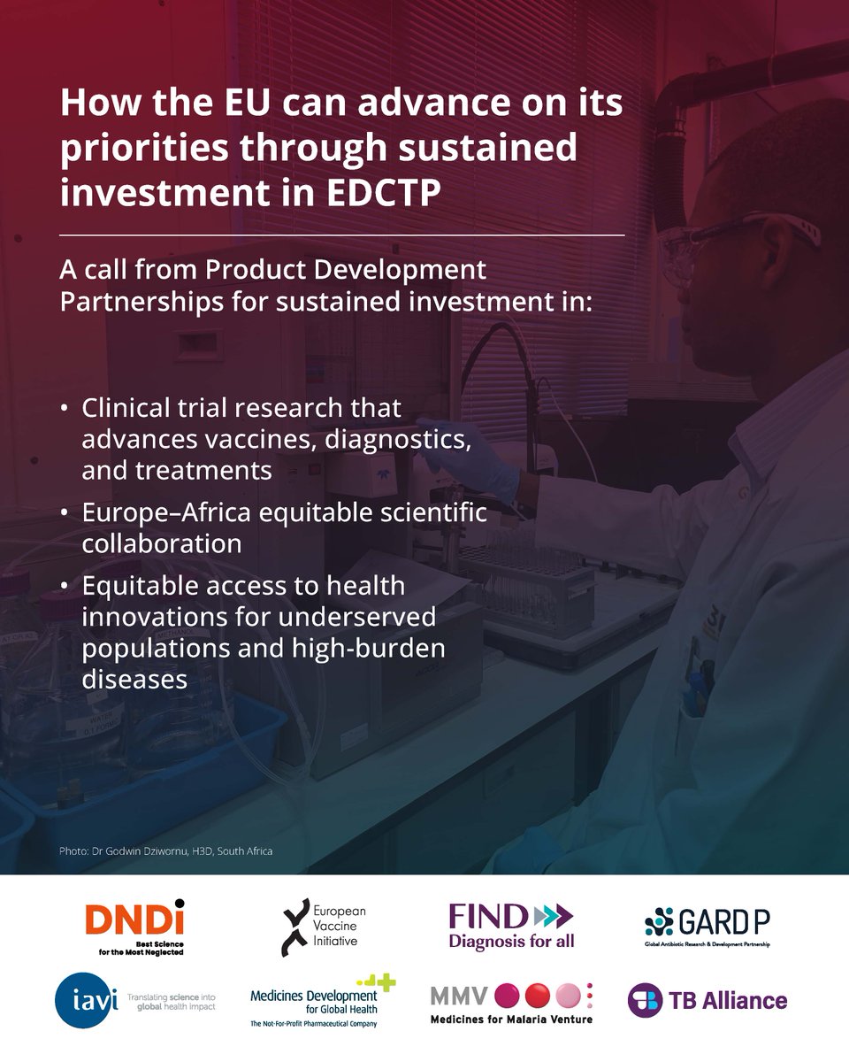 Global Health EDCTP3 tweet media