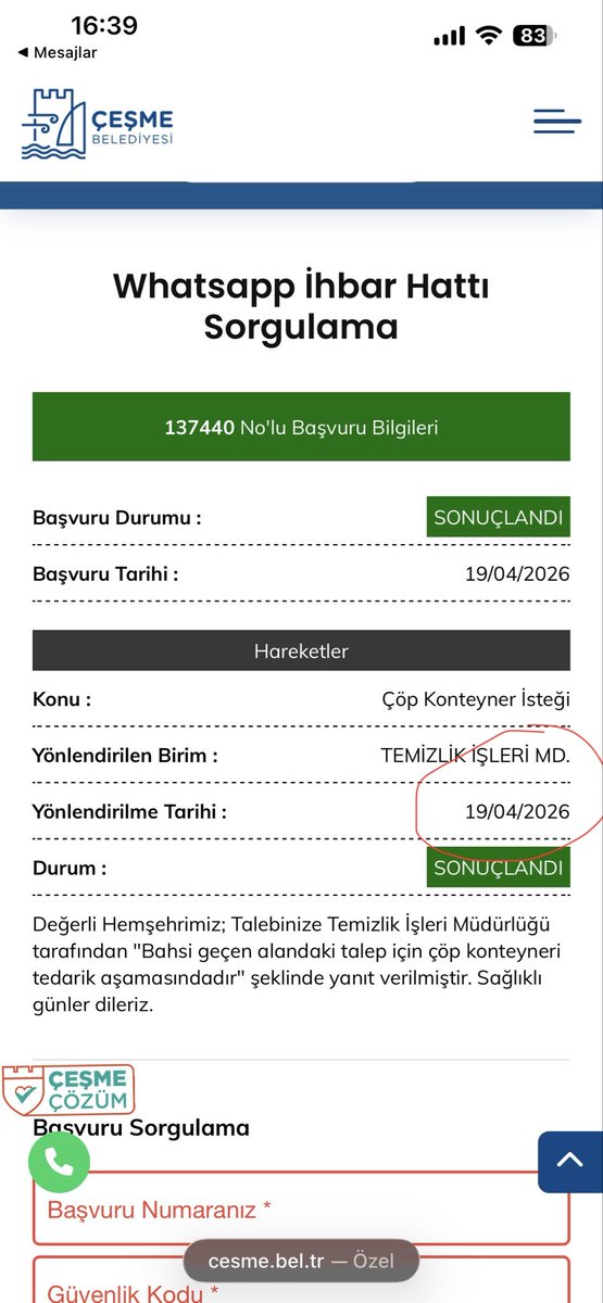 cngzbakr's tweet photo. Sn. Lal Denizli @laldenizlicesme @cesmebld 
Nisan ayından beri 3 kez çöp konteyneri talebimiz oldu.
Hepsinde ; “tedarik aşamasında”
Cevabı geldi. 
Sosyal belediyecilik anlayışınız rafa kalktı zannedersem.
Çöp konteynerinden bahsediyoruz. Bu kadar basit bir iş…
Takdirlerinize bırakıyorum…