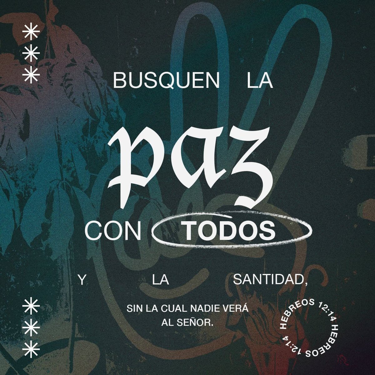 rocco_foca's tweet photo. HEBREOS 12:14 RVR1960
[14] Seguid la paz con todos, y la santidad, sin la cual nadie verá al Señor. 
#DIOS #Rey #versiculodeldia #versiculobiblico
#versiculodiario  #palabradeDios  #oracion #palabrasdePoder #amor  #palabrassabias  #labiblia  #biblia #miDios #luz #poderdeDios https://t.co/Jt8gBShnaD