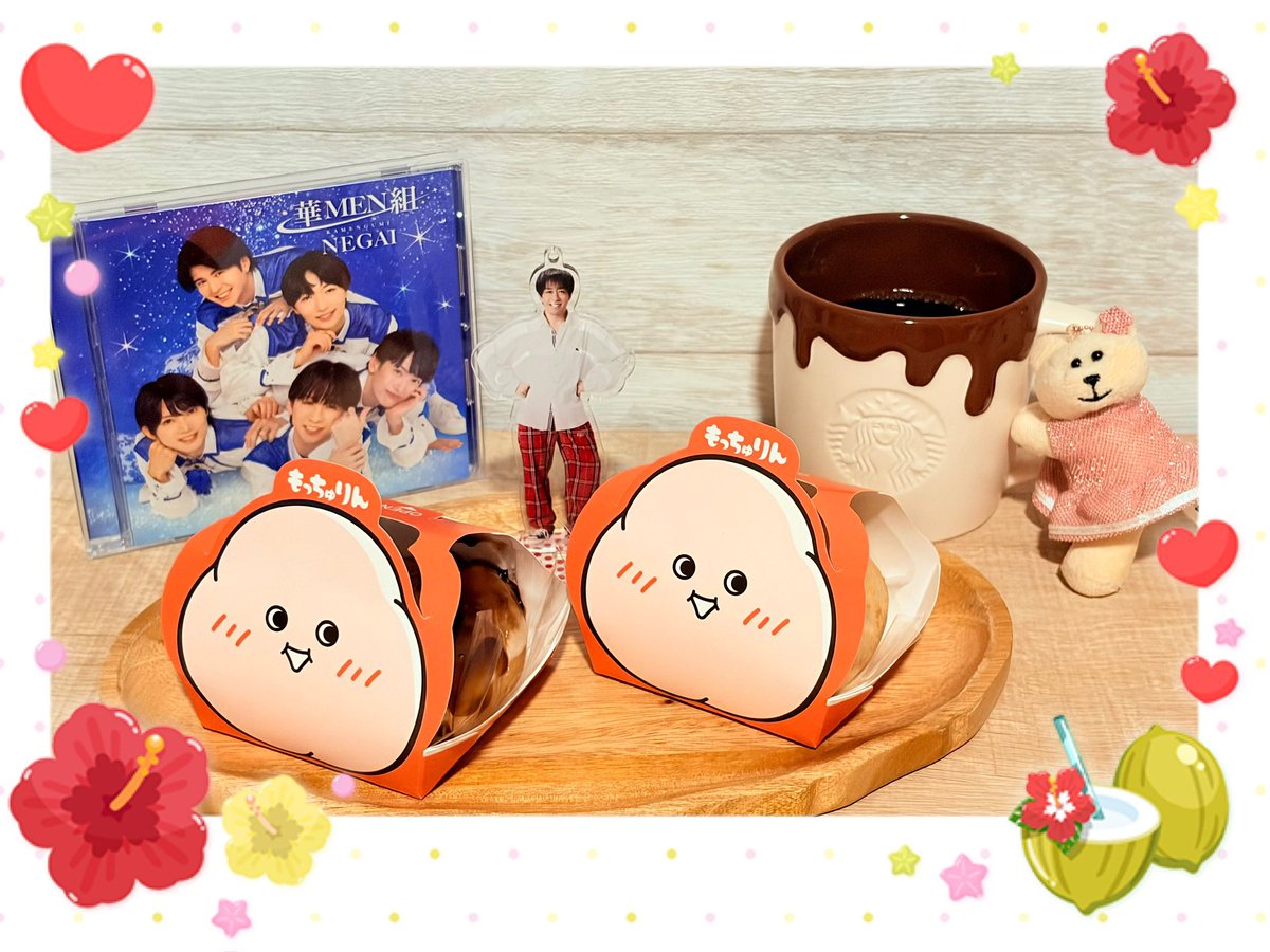 0228_aiko's tweet photo. 念願のもっちゅりん食べました😋🍩💕ふわふわもちもち食感がすごく美味しかったよ😍✨

今月は ＃華MEN組 華コン🌸💃🎤
＃山本淳一 くん 復興支援まるグル2026家族で応援に行くよ🌈😊🛼

淳くん&amp;華MEN組の皆さんで初共演された東京カルチャーカルチャーで『華コン💐』があるのでとても楽しみです🌸 https://t.co/xbmK1wX0hE