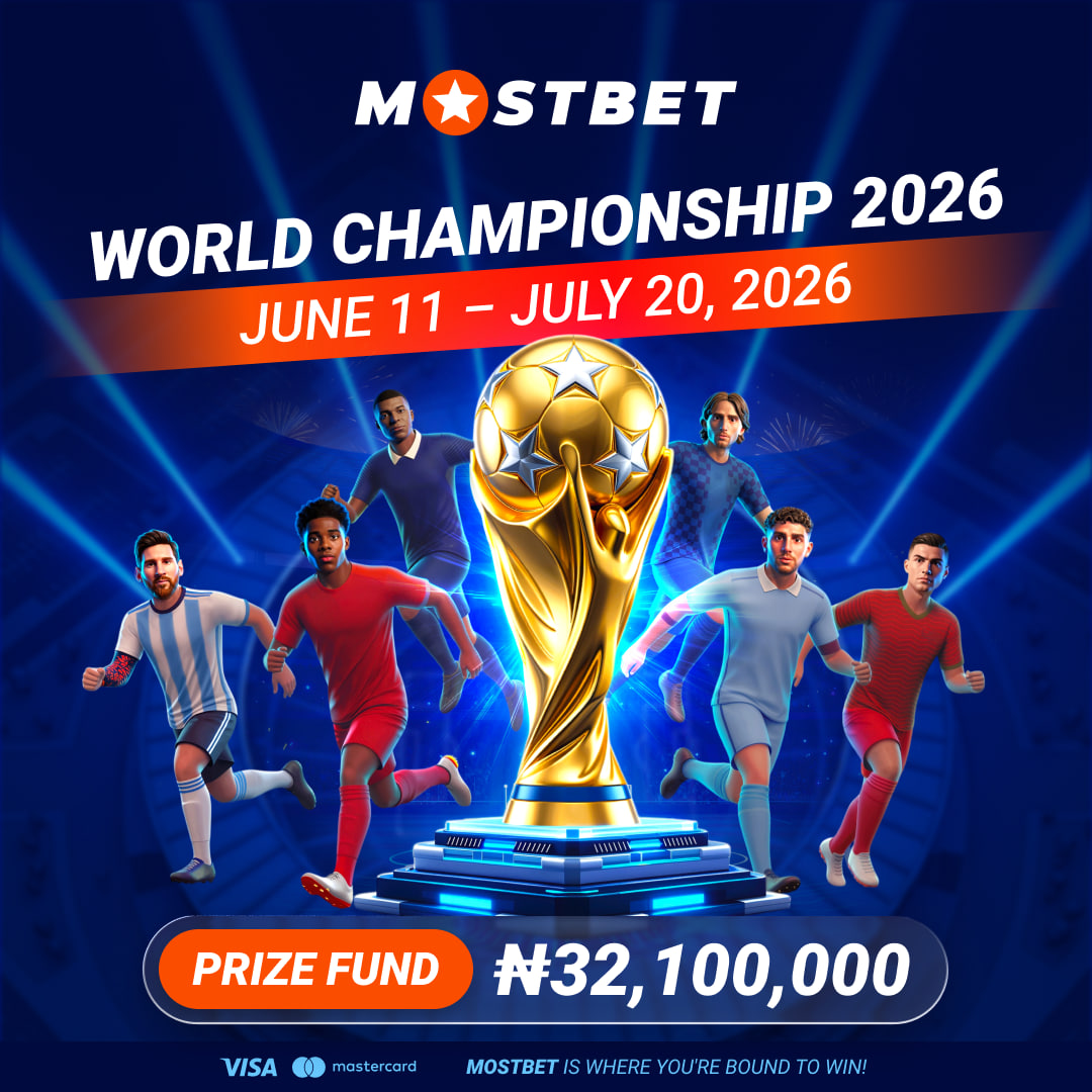 mostbetng's tweet photo. ⚽️ TIME TO TAKE WHAT’S YOURS ⚽️

This is where your instincts and composure are truly put to the test 🔥 A prediction league where every point brings you closer to the top.

How to break into the top ranks:
🥇 Step 1 — Play Big
Place single or accumulator bets from NGN 8,000 with odds of 1.5+
🥈 Step 2 — Earn Points
Get 1 point for every NGN 8,000 and climb higher on the leaderboard.
🥉 Step 3 — Collect Rewards
The top 100 participants will receive bonuses and prizes from a NGN 32,100,000 prize pool.

Your game. Your result 🏆

JOIN & WIN HUGE: https://t.co/c16pWqWD9u