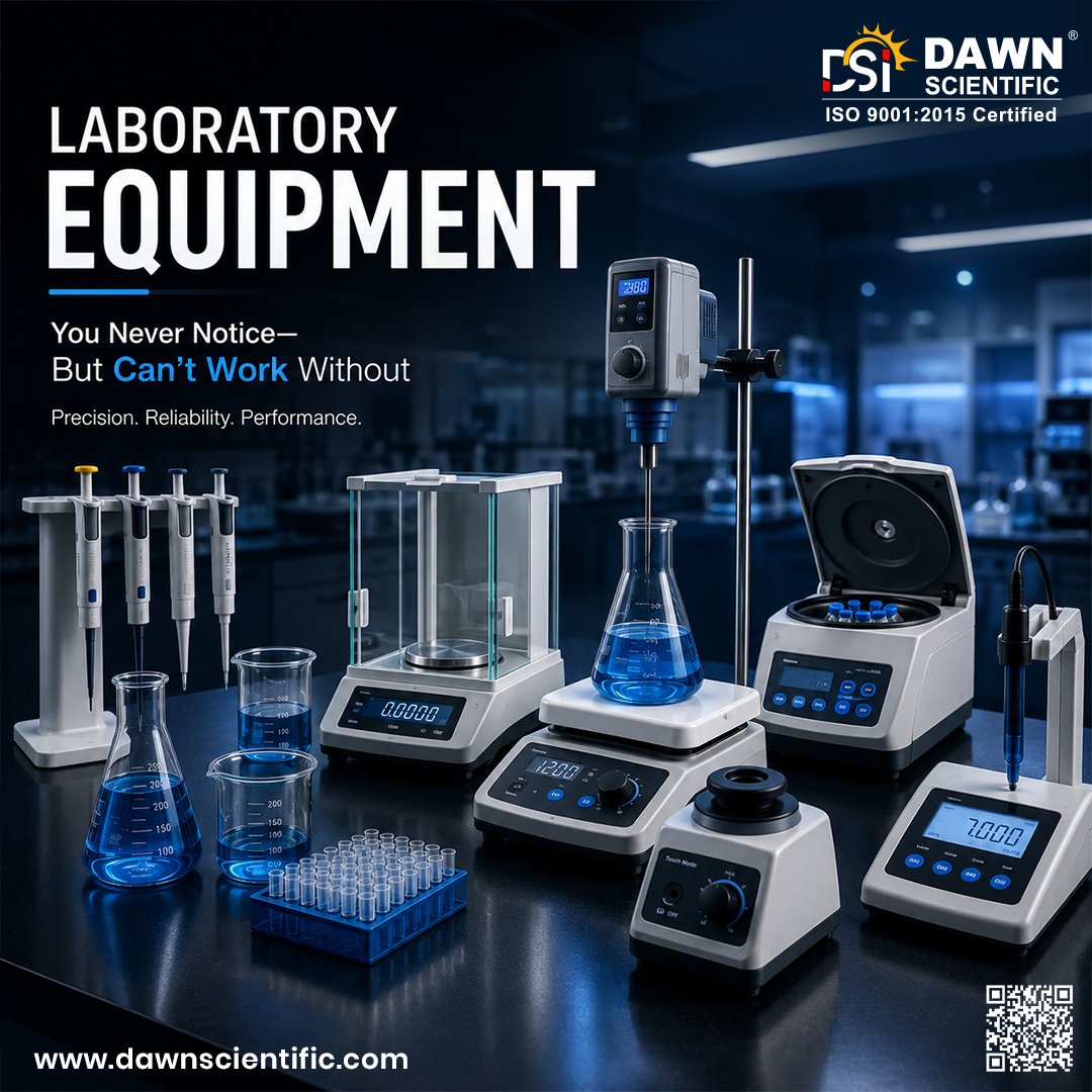 scientific_dawn's tweet photo. ⚙️ The best laboratory equipment is the equipment you never have to question.
From sample preparation to final analysis, every instrument plays a vital role in delivering reliable and reproducible results.
#ResearchAndDevelopment #laboratoryequipment https://t.co/cGhf6iBxnV