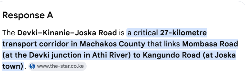 GItauRyan's tweet photo. @KURAroads Ya kinanie - Joska will take 10 years to complete https://t.co/yeQuioQY30