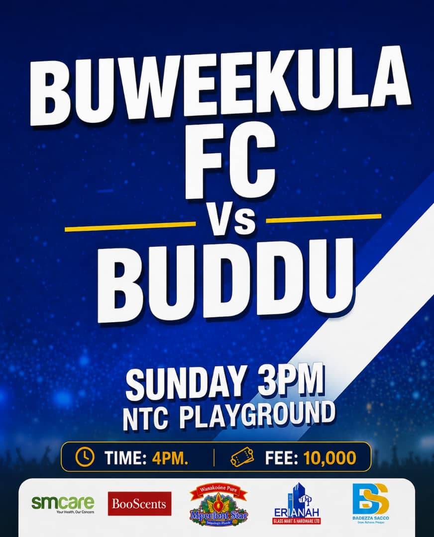 buweekulafcsaza's tweet photo. Hey @BudduPookino, are you ready to face the Champions of the Masaza Cup? 

#buweekulaFc https://t.co/iIPIc4NJwp