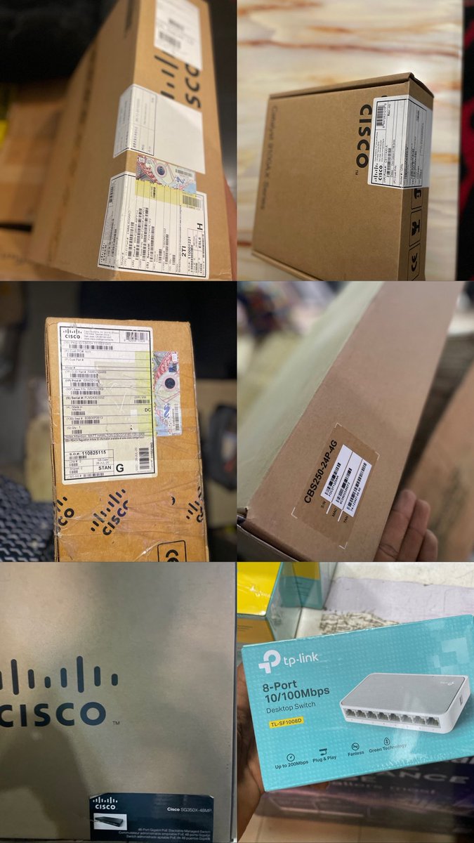HComSoluti0n's tweet photo. @snrpapi Sales of Newtworking equipments ranging from Switces(PoE,Managed,Unmanaged,Gigabit),Routers,Access points,Rack Cabinets,Ethernet cables and all other accessories. https://t.co/lhik5OoHZh