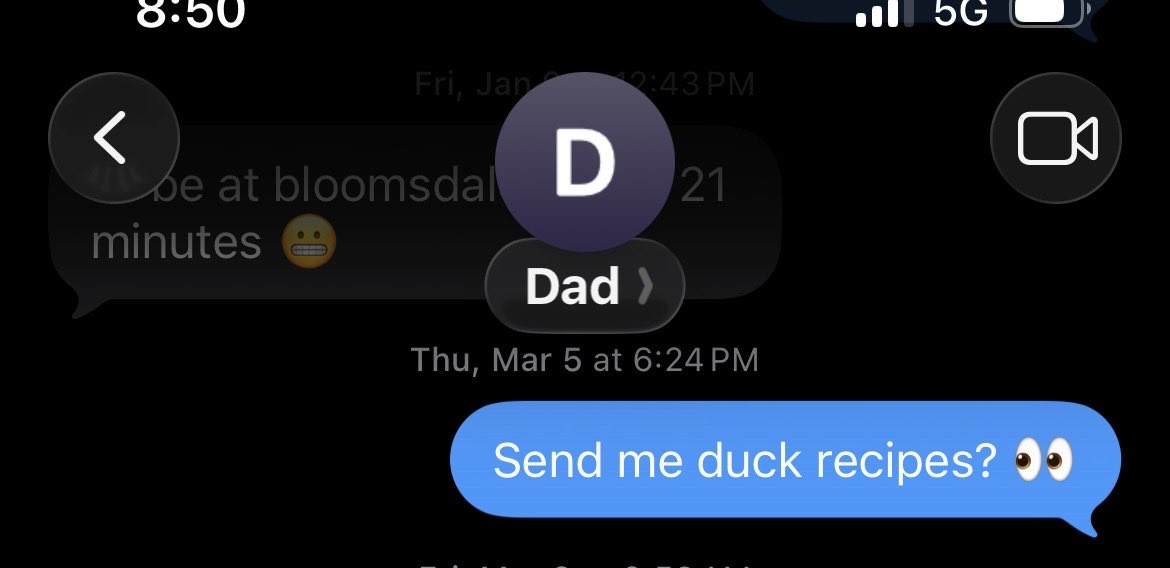 Hadley_Ray's tweet photo. Why is my dad gatekeeping his duck recipes from me when he’s the one who sent me home with a grocery bag full of duck at Christmas?? What is this lmao just tell me how you like to cook it!! https://t.co/hRp96QfWC1