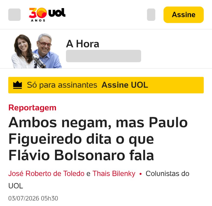 pfigueiredo08's tweet photo. Pronto. Olavo morreu e agora eu sou o novo "guru do Bolsonaro". Essa gente sofre de uma mistura de retardo mental com vagabundagem doentia. Essa mulher me procura, afirma que eu escrevo os discursos do Flávio, eu nego (porque de fato não escrevo), o Flávio nega, me desautoriza públicamente e a mulher ainda assim pública o que quer - tirado de algum lugar, que deixo para vocês imaginarem qual. Olha só: se eu ditasse o que o Flávio fala, pode ter certeza de que essa seria uma campanha muito mais combativa e parecida com a do Bolsonaro em 2018 do que isso que temos agora. Vocês, jornalistas pilantras, estariam se suicidando coletivamente nas redações. Lula estaria sendo escurraçado sem meias palavras ou chavões sem sal. E os hipertensos da campanha - que querem distância de mim - estariam todos com captopril de baixo da língua. Se, aliás, vocês assistirem ao PF Show, verão que eu reclamo desta campanha dia sim, dia também. Como eu poderia reclamar de algo que eu supostamente "dito"? Só se eu fosse esquizofrênico.