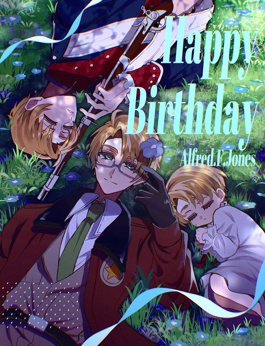 norino_zt's tweet photo. #メリ誕2026
#アルフレッド生誕祭2026

おめでとうございます！❤️💙 https://t.co/oPVXziCJwn