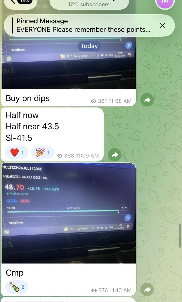 Paras0006's tweet photo. @ShivaVuyyuru Stocks are giving good move intraday these days https://t.co/dJZCgjTvCV
