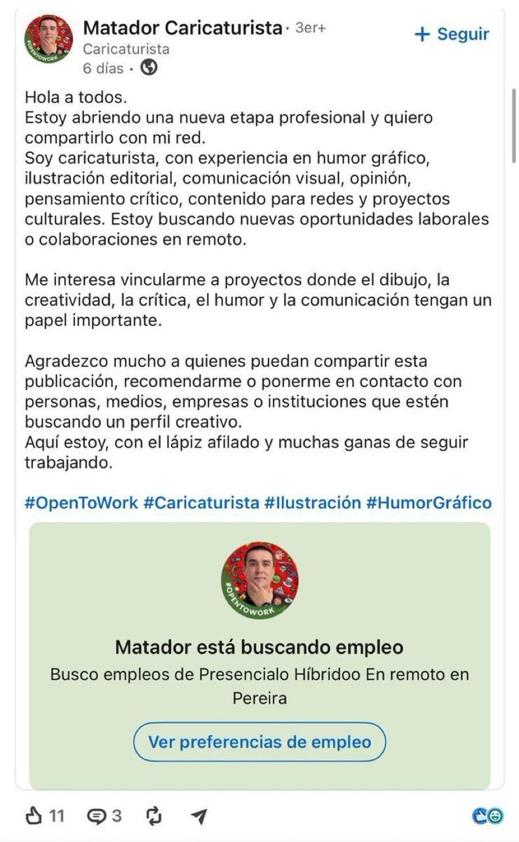samote1111's tweet photo. @Matador000 estoy buscando quien me corte el pasto y recoja a mano la mierda de mis perros páseme la hoja de vida a ver si encuentro algo que le de méritos. https://t.co/swfquOXWAI
