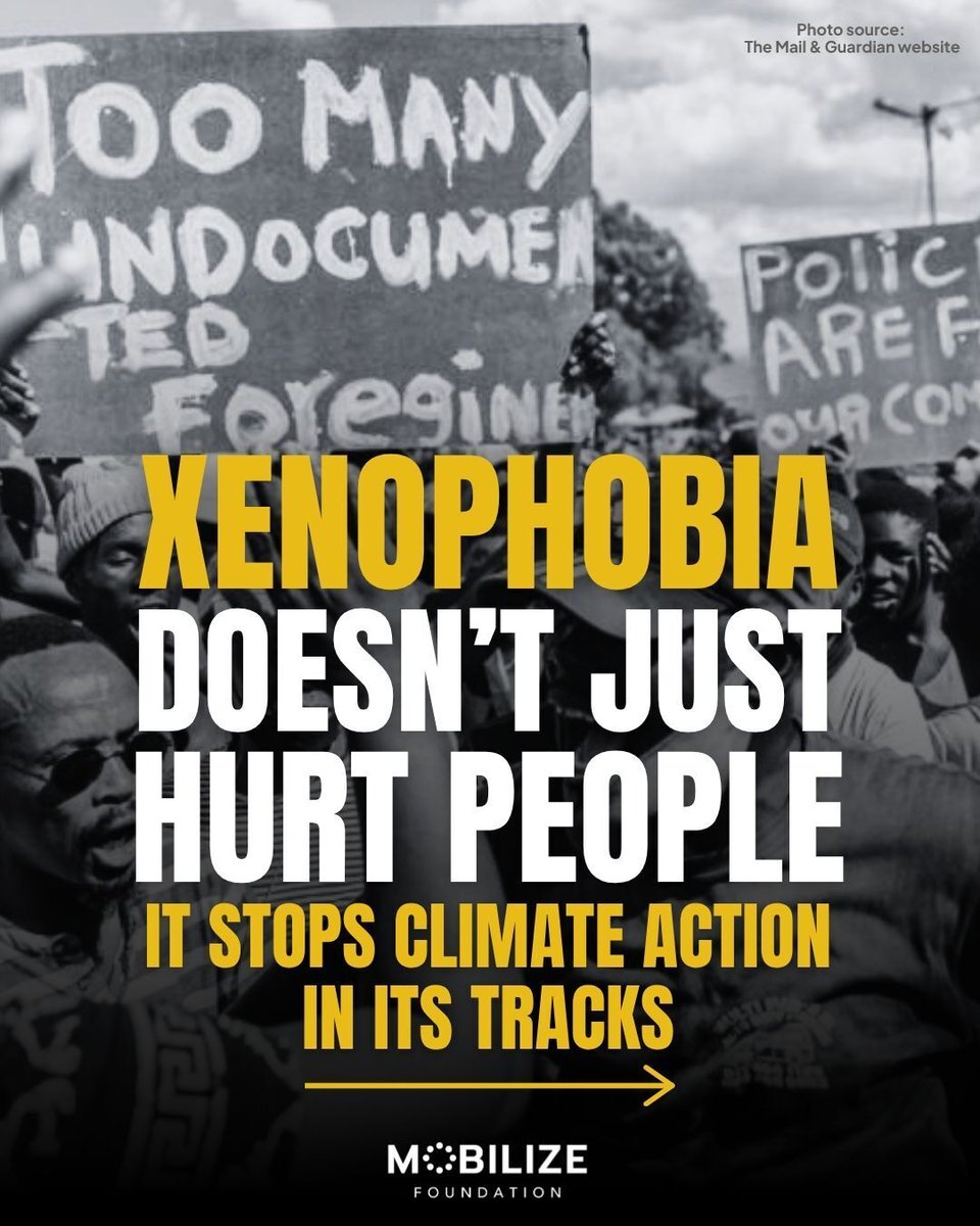 Mobilize_ZA's tweet photo. Stay focused, people! Fossil Capitalism HATES unity. Don't feed the beast the xenophobia it loves. Organise across borders. Be kind to your neighbours. 

A better world is possible if we work together.

@LHR_SA @KopanangAfrica

#xenophobia #Africa #FossilFuels #Capitalism https://t.co/BlA6dAzpUC