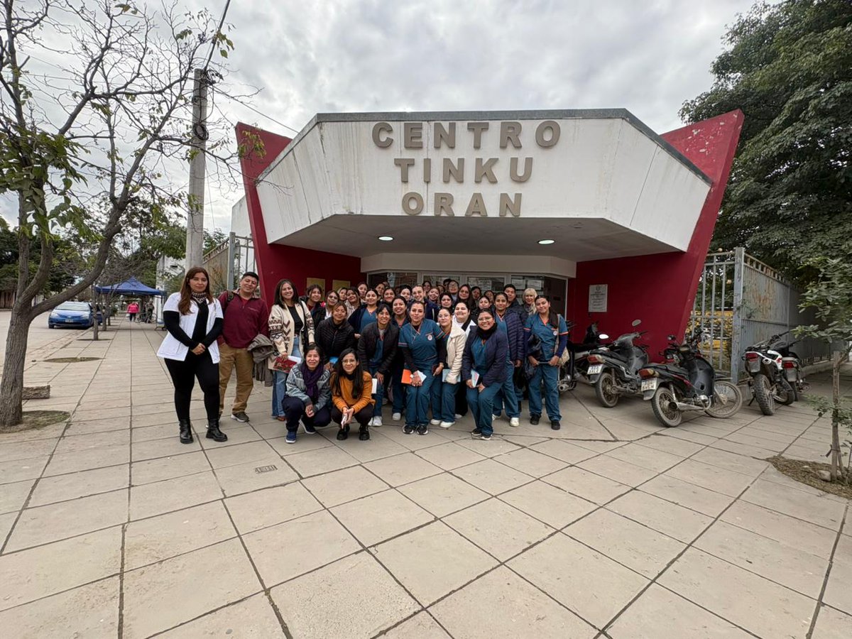 smentalsalta's tweet photo. 👉A través del equipo del dispositivo Tinku- Orán, realizamos una capacitación dirigida a estudiantes de 1° y 2° año de la carrera de Tecnicatura Superior en Acompañamiento Terapéutico ISEP N° 8232.

#Salta #Salud #SaludPública #ConsumoProblemático #SaludMental #Adicciones https://t.co/PewjD5CSSA