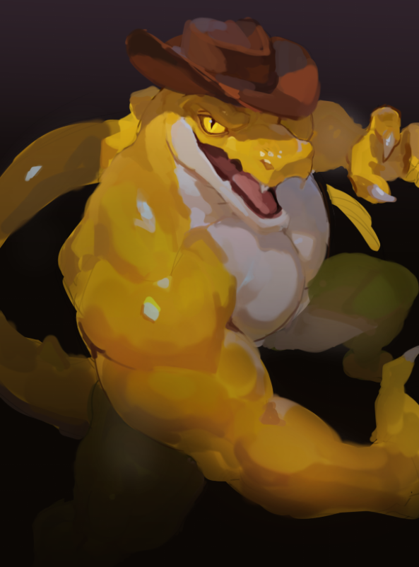 paratysu's tweet photo. i need to stop side tracking and sending dead wips but,,,, i liked this one and how i wanted it to be like a realistic gator horror !! maybe i should do a poll in which wip you want to see properly finalized https://t.co/05SaDhmQVz