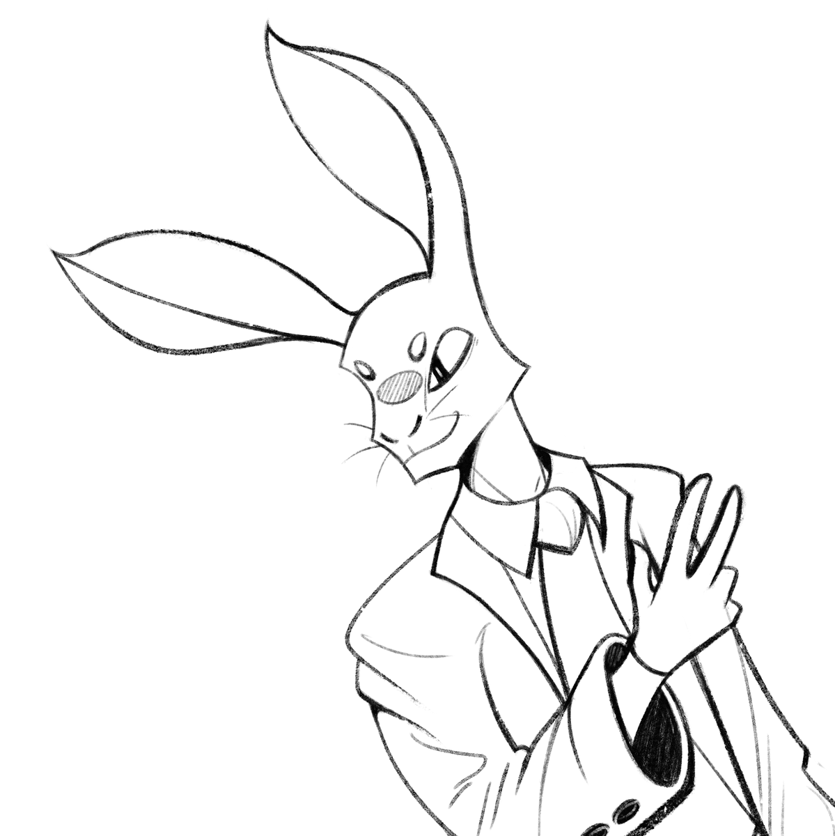 panbaidynko's tweet photo. Hair on hare or no hair on hare?

#art #wip #sketch #furry https://t.co/OCDRm4hT7E