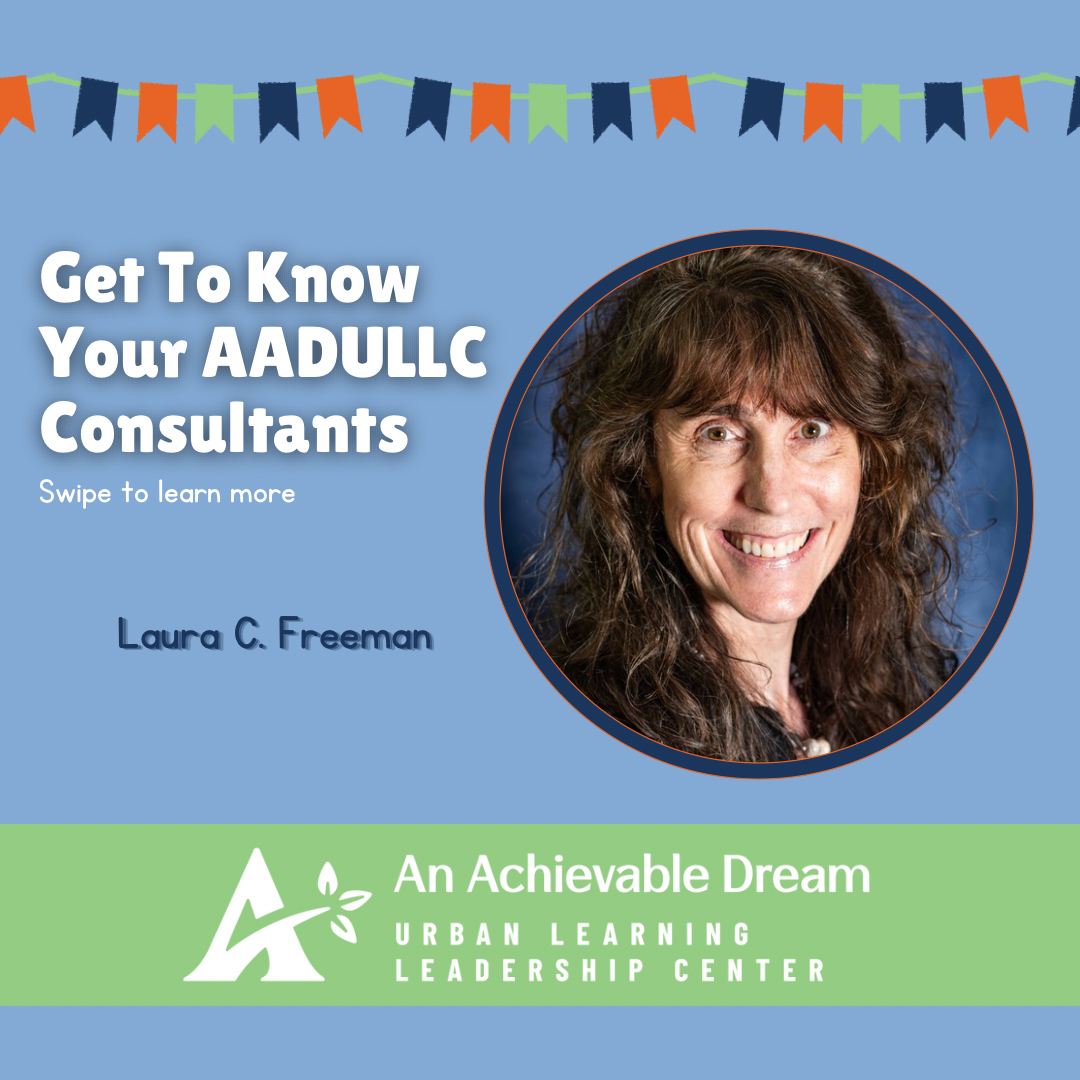 AADULLC's tweet photo. Meet Laura Freeman! With experience as a teacher, assistant principal, and principal, Laura specializes in leadership development, social-emotional learning, and ELL education. When she’s not consulting, you’ll find her gardening or cruising the Chesapeake Bay. https://t.co/f8UIAhoSX3