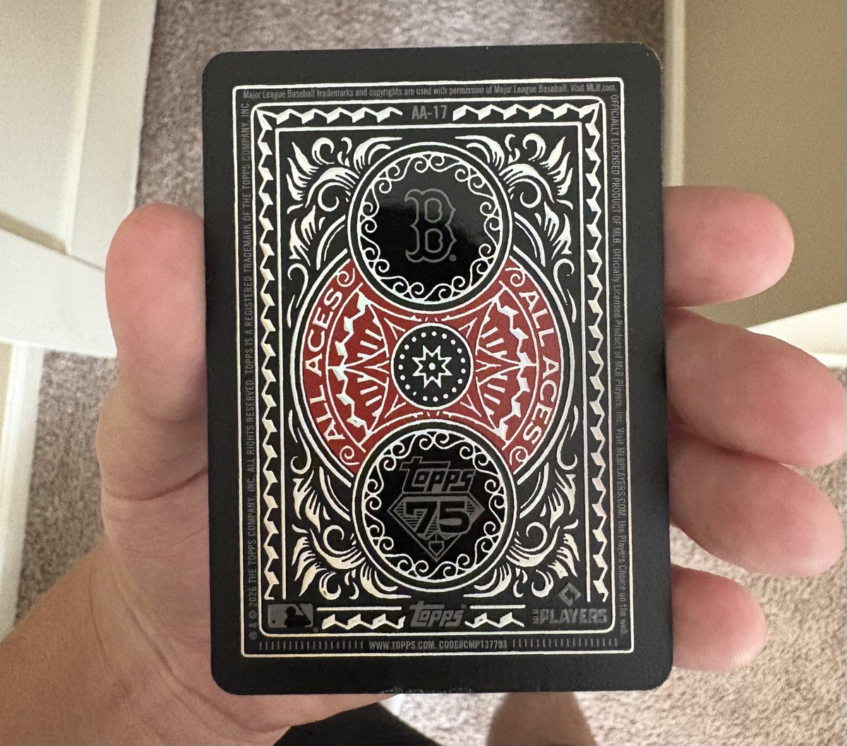 KyleCroft15's tweet photo. Just pulled a Garrett Crochet All Aces out of a Topps Series 2 Hanger box 🔥 🔥 @CardPurchaser
#Topps #AllAces https://t.co/h2uKc5ASqj