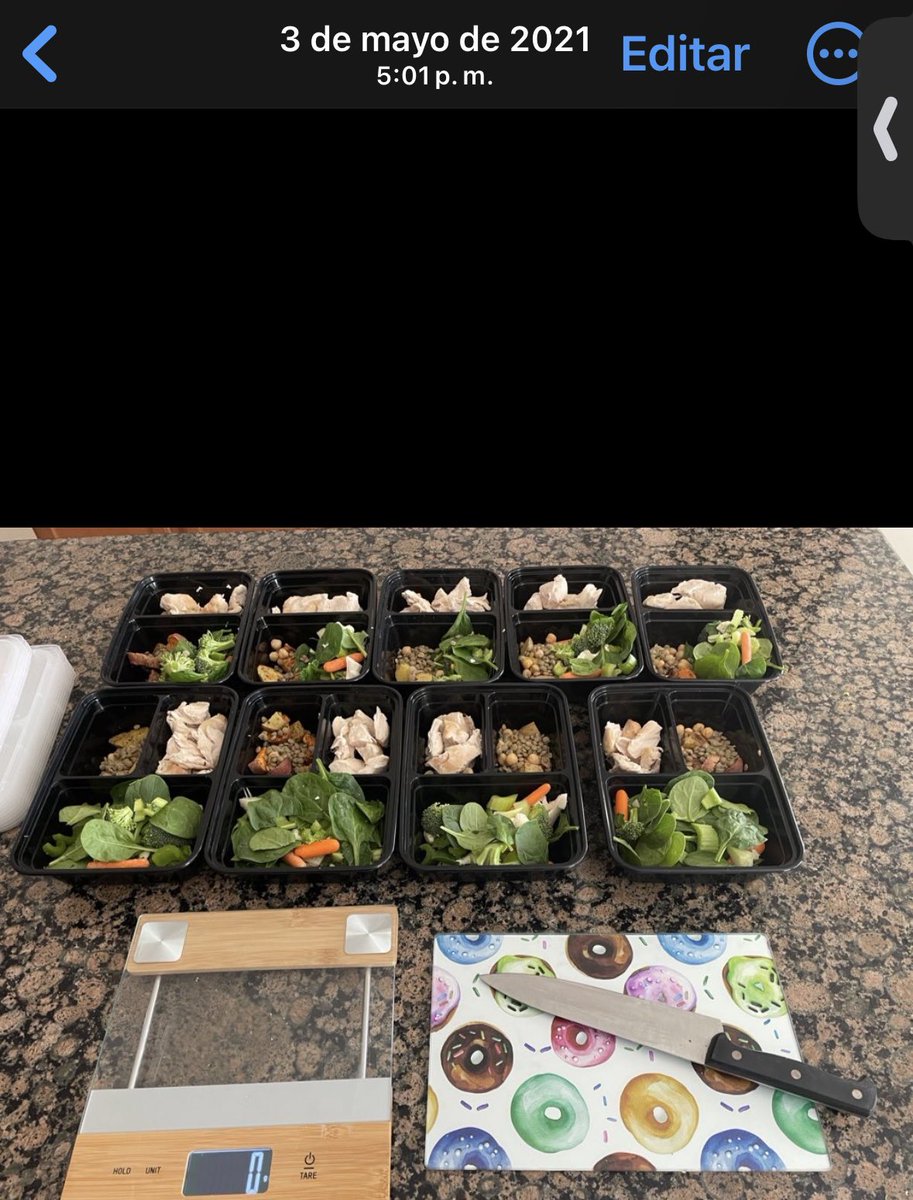 DANAFLEYSER2's tweet photo. Desde el 2021 que me hago mis viandas de comida nutritivas #Viandas #HabitosSaludables https://t.co/oYDA0eJ3Oq