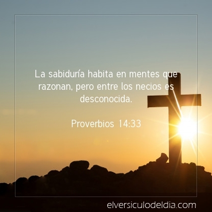 elversiculo's tweet photo. La sabiduría habita en mentes que razonan, pero entre los necios es desconocida.  Proverbios 14:33   #versiculodeldia #versiculobiblico #biblia https://t.co/Enpsb3uF5W