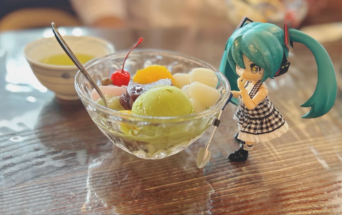 深夜のねんどろ撮影60分一本勝負 7/3【あいす】 あんみつのアイスの
