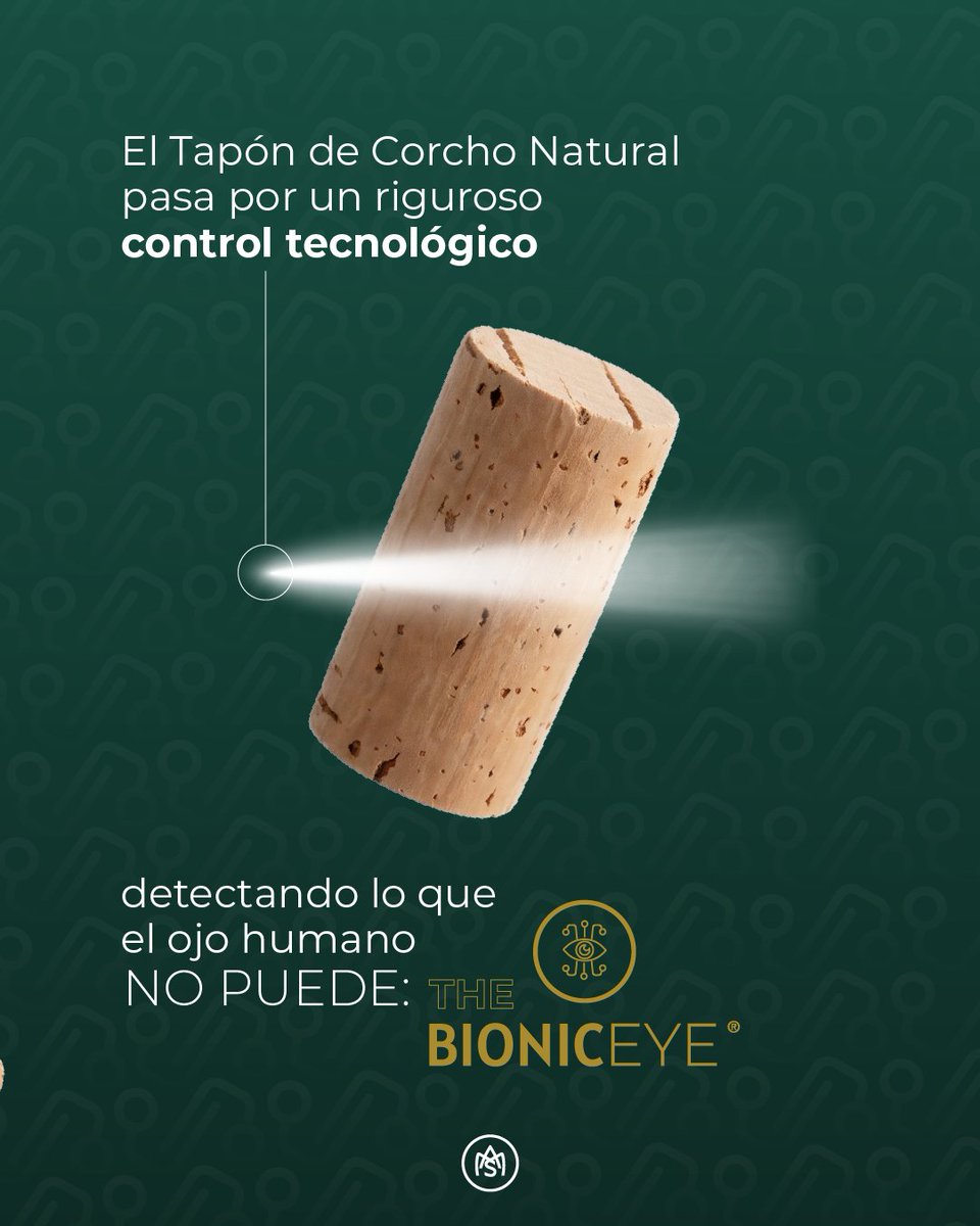 masilva_es's tweet photo. El corcho natural permite que el vino evolucione con los años. En M.A.SILVA, Bionic Eye® inspecciona cada tapón para garantizar calidad absoluta. Más en https://t.co/RVq6u5MYP6
#bioniceye #naturalcorkstoppers #corkstoppers #corkstoppers #corktechnology https://t.co/lzVtiSrTZn