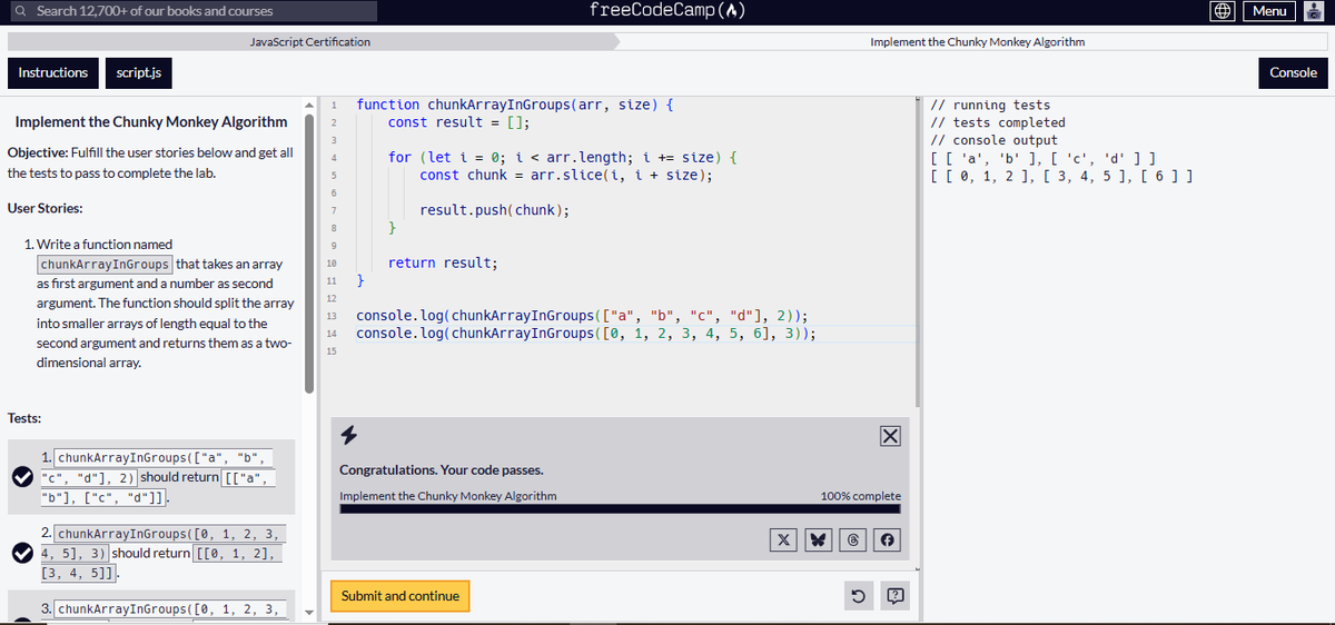 rawat78507's tweet photo. #LSPPDay33
Continued with JavaScript loops activities . Built a Factorial Calculator, implemented the structural Chunky Monkey algorithm, built a Mutation checker, and  Profile Lookup applications. #60DaysOfLearning2026 #LearningWithLeapfrog @lftechnology #JavaScript https://t.co/bHcEapEoDP